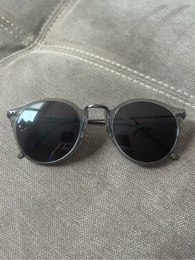 illesteva Portofino II Round Metal & Acetate Sunglasses